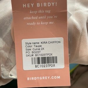 Birdy Grey Kira Chiffon Taupe